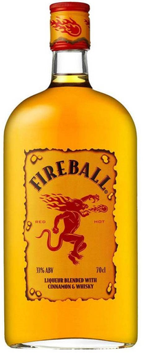 Fireball Cinnamon Whisky Liqueur 1Lt