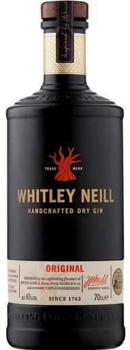 Whitley Neill Original Dry Gin 43% 700ml