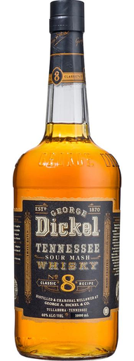 George Dickel No 8 Tennessee Whisky 1Lt