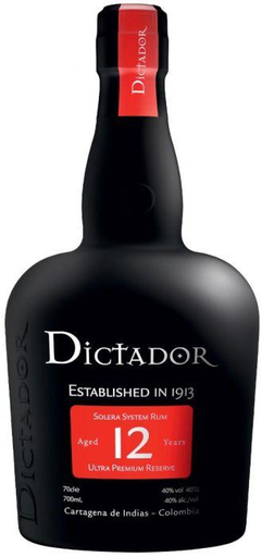 Dictador 12 Year Old Rum 700ml
