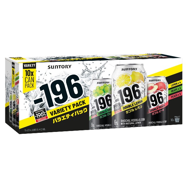 Suntory -196 Mixed Flavour Pack 330ml