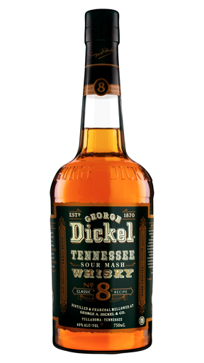 George Dickel No 8 Tennessee Whisky 750ml