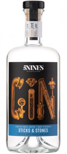 5 Nines Sticks & Stones Gin 750ml