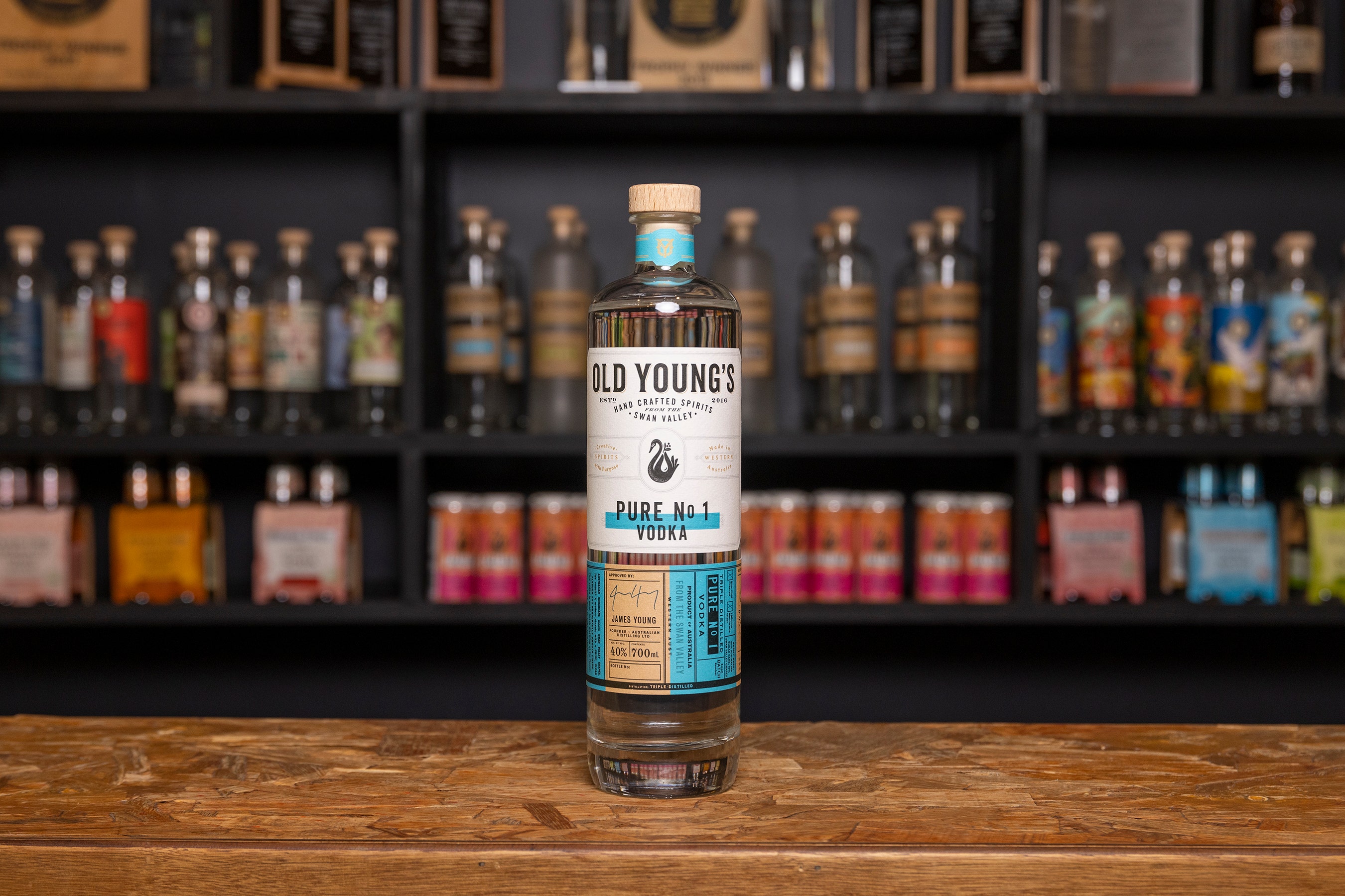 Old Young's Pure No 1 Vodka 700ml