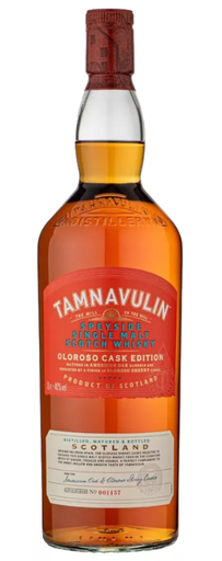 Tamnavulin Oloroso Cask Single Malt Scotch Whisky 1lt