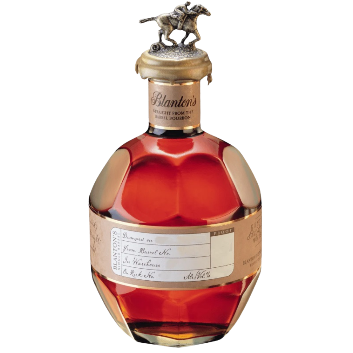 Blantons Straight From The Barrel Bourbon 700ml