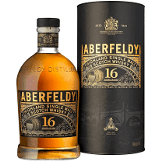Aberfeldy 16 Year Old Single Malt Scotch Whisky Import 700ml