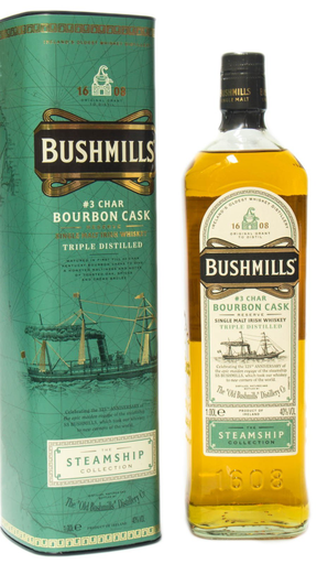 Bushmills Steamship Bourbon Cask Irish Whiskey 1Lt