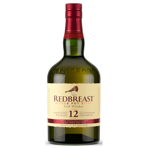 Redbreast 12 Year Old Single Pot Irish Whiskey 700ml