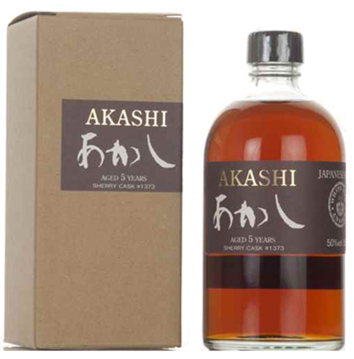 Akashi White Oak Single Malt 5 Year Old Whisky 500ml