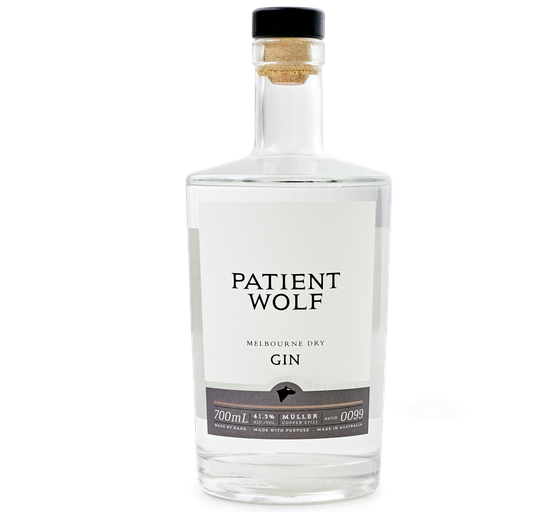 Patient Wolf Melbourne Dry Gin 700ml