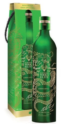 Royal Dragon Elite Green Apple Vodka 700ml