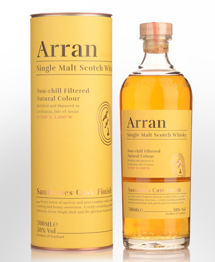 The Arran Sauternes Cask Finish Whisky 700ml