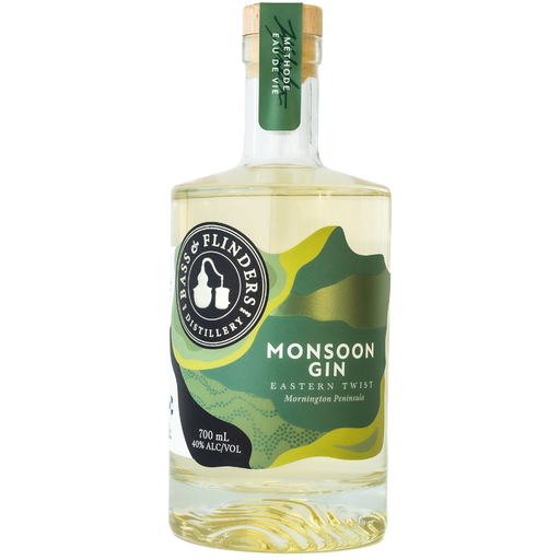 Bass and Flinders Monsoon Gin Eastern Twist 700ml
