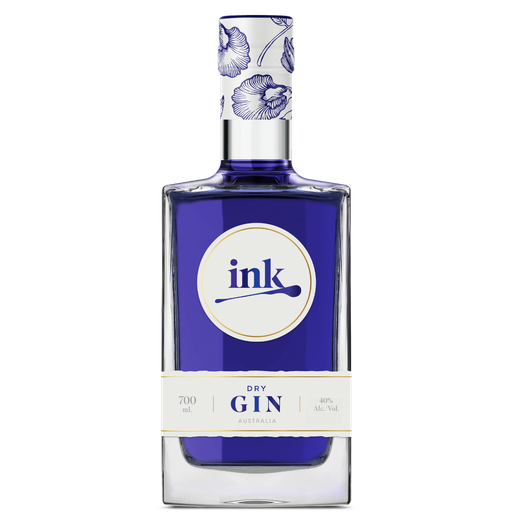 Ink Gin Floral Infused Australian Dry Gin 700ml