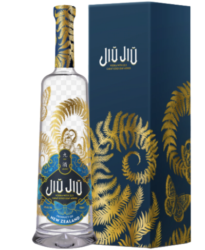 Juijui Jiu Jiu Blue Vodka Gift Box 750ml