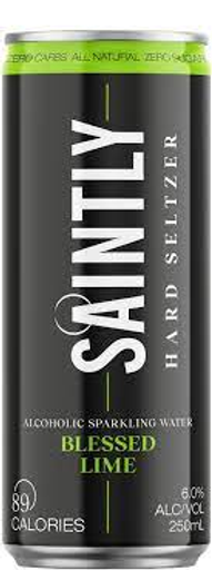 Saintly Seltzer Lime 250ml