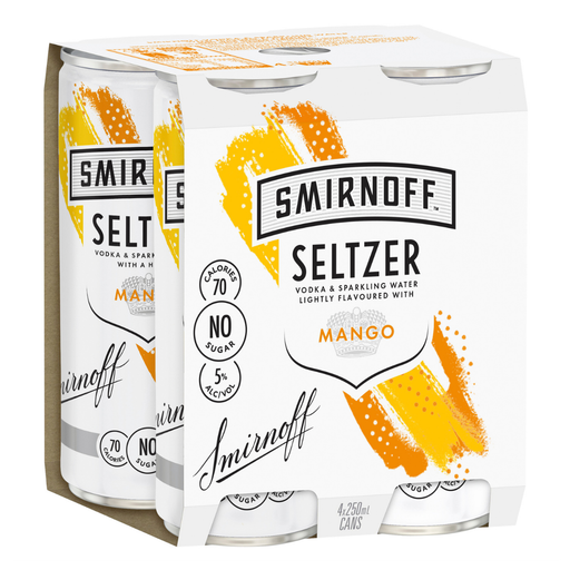 Smirnoff Mango Seltzer 250ml