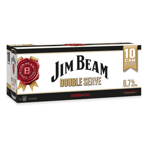 Jim Beam White Double Serve 375ml