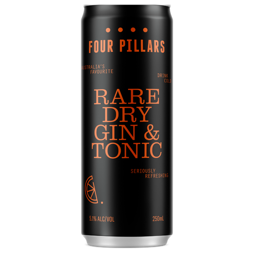 Four Pillars Rare Dry Gin & Tonic 250ml