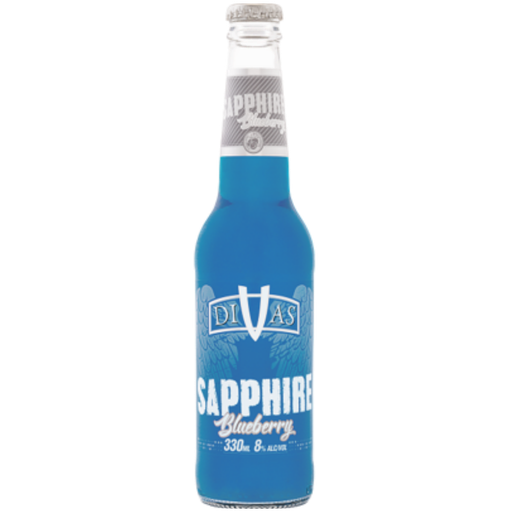 Divas Sapphire Blueberry 330ml