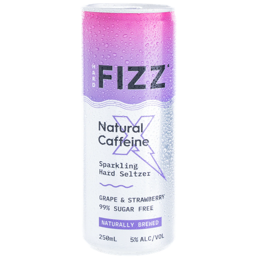 Hard Fizz X Energy Grape Strawberry 250ml