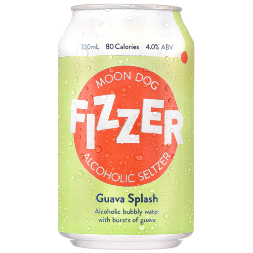 Moon Dog Fizzer Guava Splash Seltzer 330ml