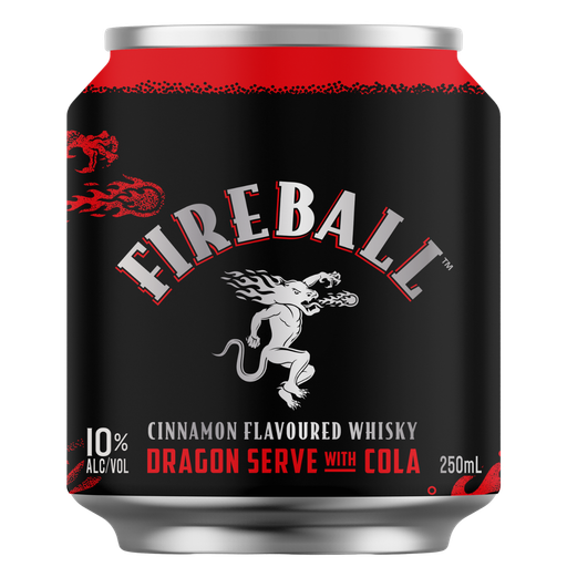 Fireball Cinnamon Whisky & Cola 250ml