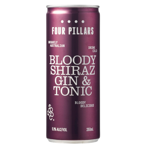 Four Pillars Bloody Shiraz Gin & Tonic 250ml