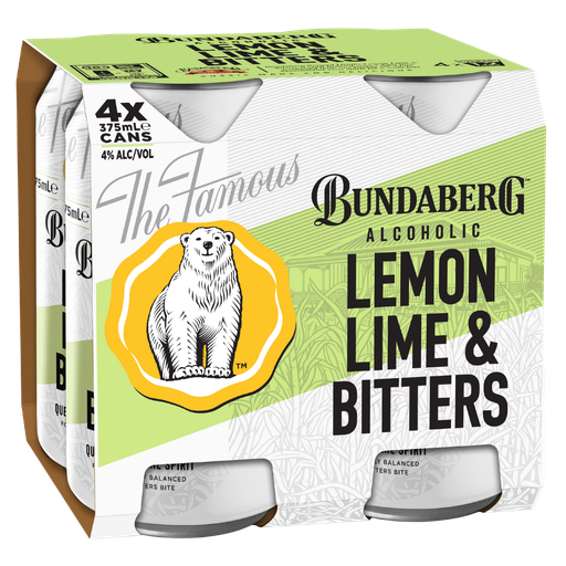 Bundaberg Lemon Lime & Bitters 375ml