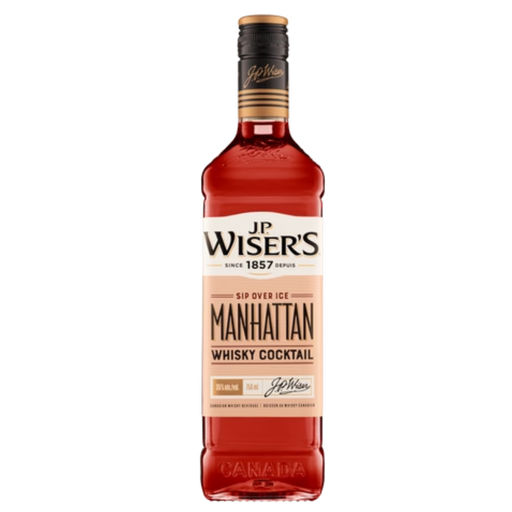 JP Wisers Manhattan Whisky Cocktail 750ml