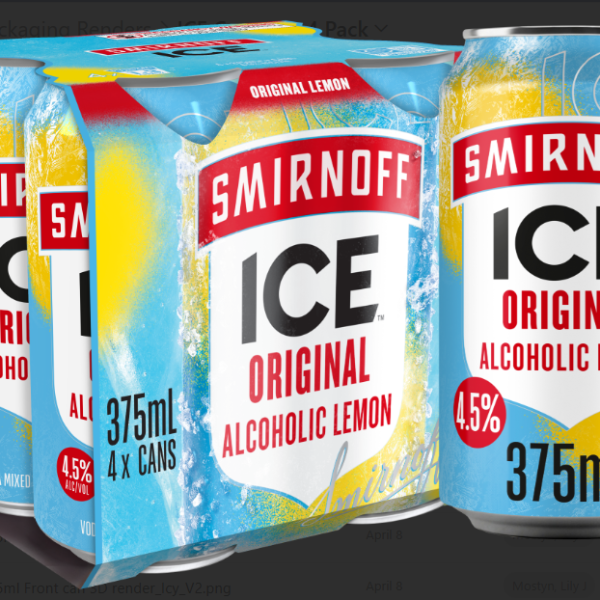 Smirnoff Ice 375ml 4Pk cans