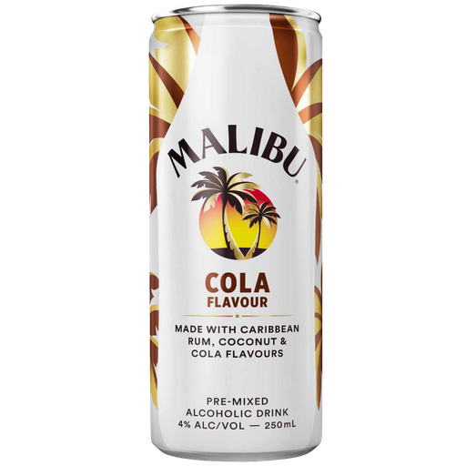 Malibu and Cola 250ml