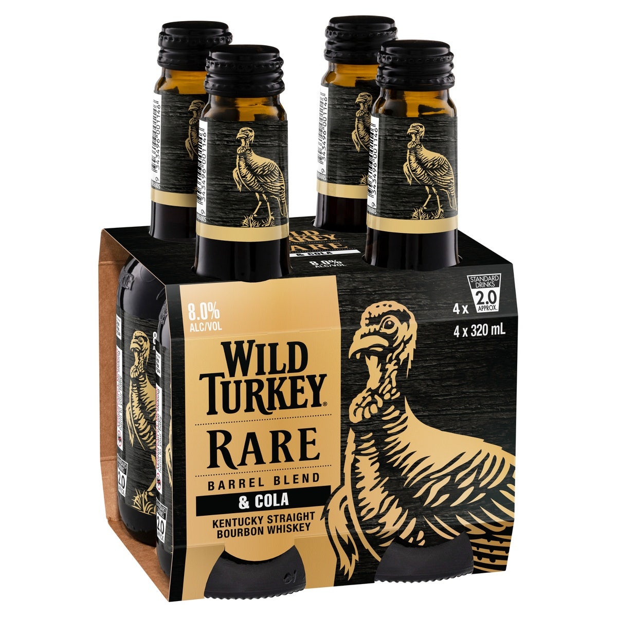 Wild Turkey Rare & Cola 8% Btl 320ml