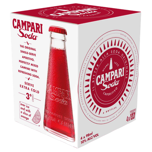 Campari Soda Ready To Serve 98ml