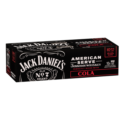 Jack Daniels American Serve & Cola 250ml