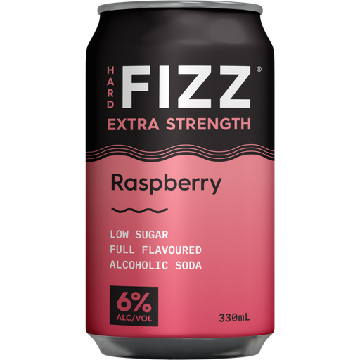 Hard Fizz Extra Strength Raspberry Classic 330ml