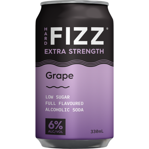 Hard Fizz Extra Strength Grape Classic 330ml