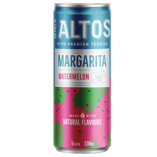 Olmeca Altos Margarita Watermelon 330ml