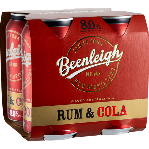 Beenleigh And Cola 8% 375ml