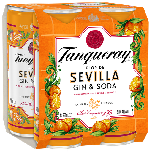 Tanqueray Sevilla & Soda 250ml