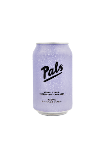 Pals Vodka Peach Passionfruit & Soda 330ml