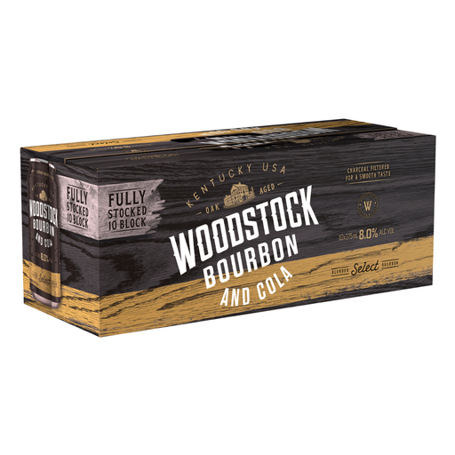 Woodstock Bourbon & Cola 8% 375ml