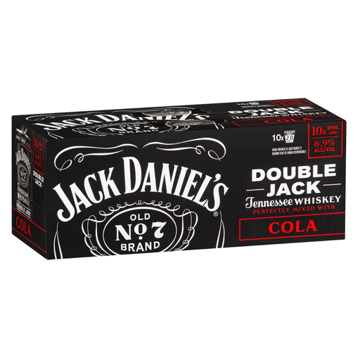 Jack Daniels Double Jack & Cola 375ml