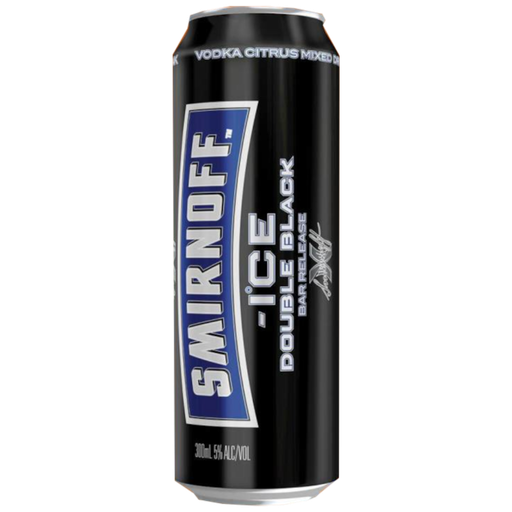 Smirnoff Double Black Slimline 300ml