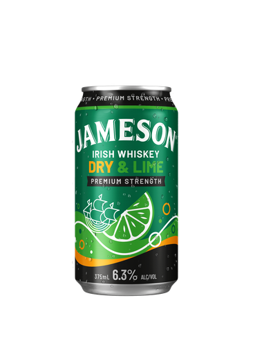 Jameson Dry & Lime 6.3% 375ml