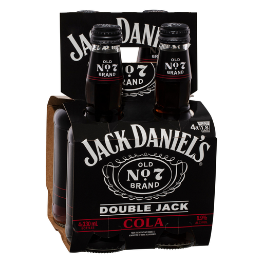 Jack Daniels Double Jack & Cola 330ml