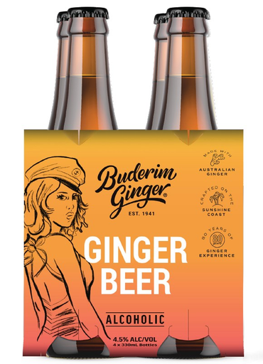 Buderim Alcoholic Ginger Beer 330ml