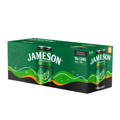 Jameson Dry & Lime 6.3% 375ml