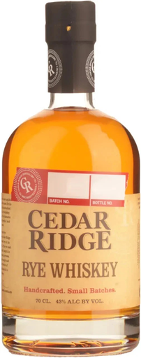 Cedar Ridge Rye Whisky 700 ml